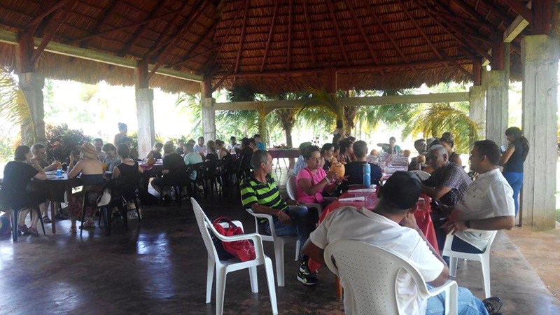 La finca también es un sitio propicio para eventos