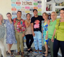 En el restaurante La Gorda y la Flaca
