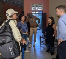 Yenia Pupo Cruz, coordinadora del Programa Académico, se refirió al trabajo que ha desarrollado el Centro con los afroemprendimientos