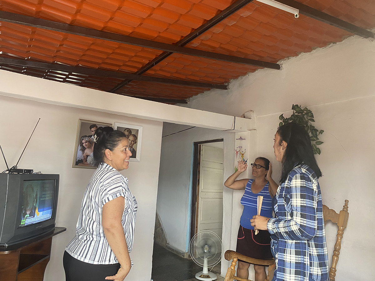 Las personas agradecieron el acompañamiento del CCRD-Cuba