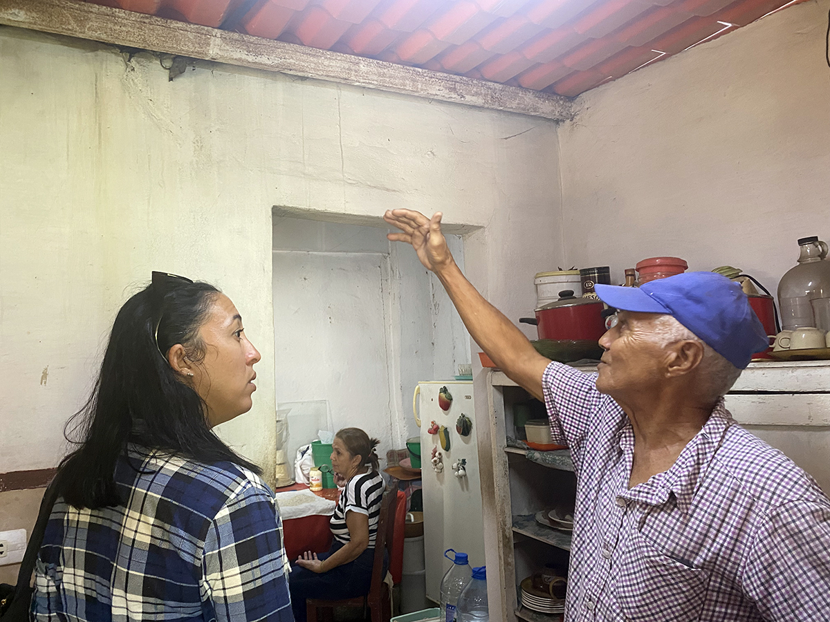 Parte del equipo del CCRD-Cuba visitó a familias pinareñas beneficiadas anteriormente con insumos