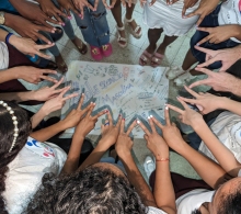 Alegría y agradecimiento fue el mayor impacto y el mejor de los regalos para nuestro equipo