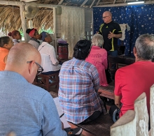 Taller sobre Manual Esfera en la comunidad El Rosario, Viñales
