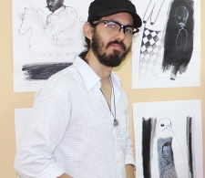 Adrián Gómez Sancho, artista de la plástica