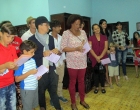 Público asistente a la exposición“Rostros sin catedrales”