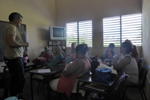 Taller sobre Comunicación no violenta, en Merceditas
