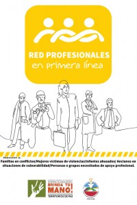 Cartel de Red Profesionales en Primera Línea
