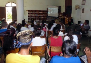 Proyección de audiovisuales