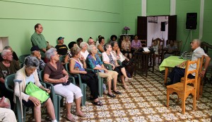 Durante el diálogo suscitado a partir de la presentación del libro