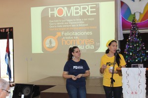 Durante el devocional