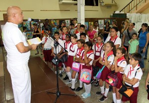 Presentación de exposición dedicada a la campaña Queremos Vida