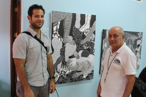 De izquierda a derecha, Sr. Farid Ayoub, Primer Secretario de la Embajada de Canadá en Cuba y Diego Valdés coordinador del CID