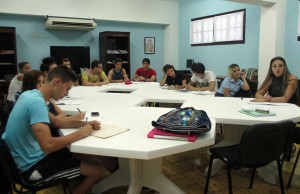 Alumnos asistentes al Taller