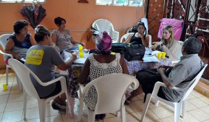 Reunión en los Palos, especialistas del CCRD-C junto a líderes eclesiales