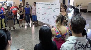 Palabras de bienvenida y explicación sobre los servicios que brinda el CCRD-C.