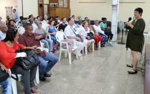 La Directora ejecutiva del CCRD-C, Ms. C Rita M. García Morris habló de la importancia de la Plataforma Interreligiosa