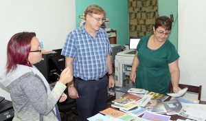 La especialista Lourmary Rodríguez comenta sobre el trabajo educativo que desde el departamento Publicaciones se realiza