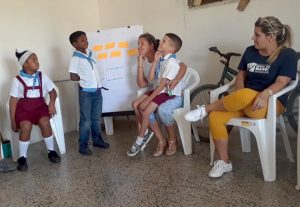 Favoreciendo la labor psicosocial con infantes, en Sabanilla