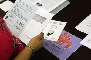 La reimpresión de de estos folletos psicoeducativos facilita el trabajo en las comunidades