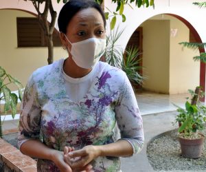 Ibeileyxis Echevarría Ayllón. Auxiliar de servicio