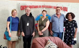 Visita de representantes de la embajada de Suecia en Cuba y la ASDI a CCRD-C