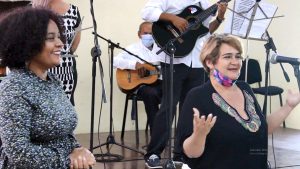 Magaly Díaz da su testimonio sobre el acompañamiento que le ha dado el CCRD-C