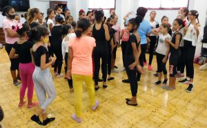 En nuestro Centro Cultural, clase de teatro