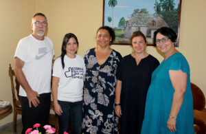 Visita al CCRD-Cuba de Claudia Lorenzer, representante de la embajada de Alemania en Cuba