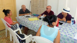 Visita a municipio Caibarién y encuentro con líderes religiosos y sociales