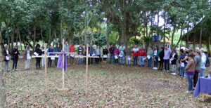 Celebración del Miércoles de Ceniza en la finca El Retiro del CCRD-Cuba