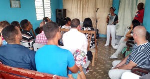 Ana Luisa Bravo, especialista del CCRD-Cuba comentó varios pasajes bíblicos relacionados con la paz