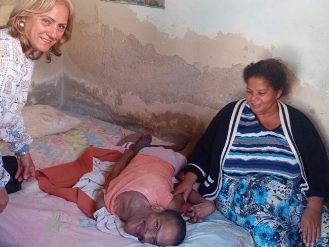 Pastoral visita beneficiario