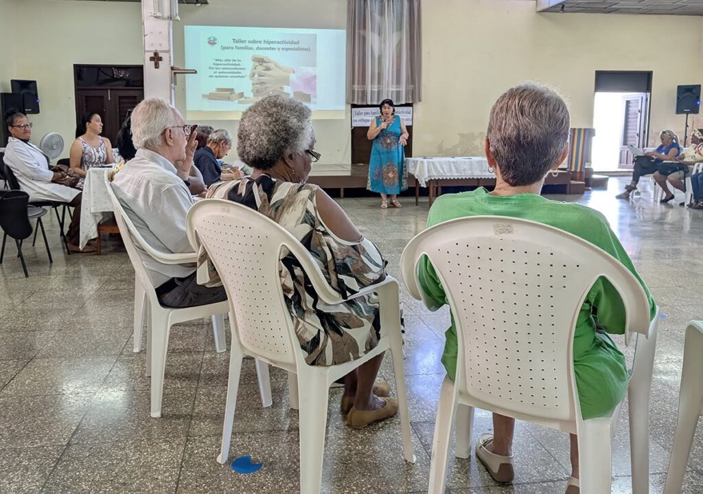 M.Sc. Eneida Rodríguez Blanco se refirió a las conductas más frecuentes en niños con hiperactividad