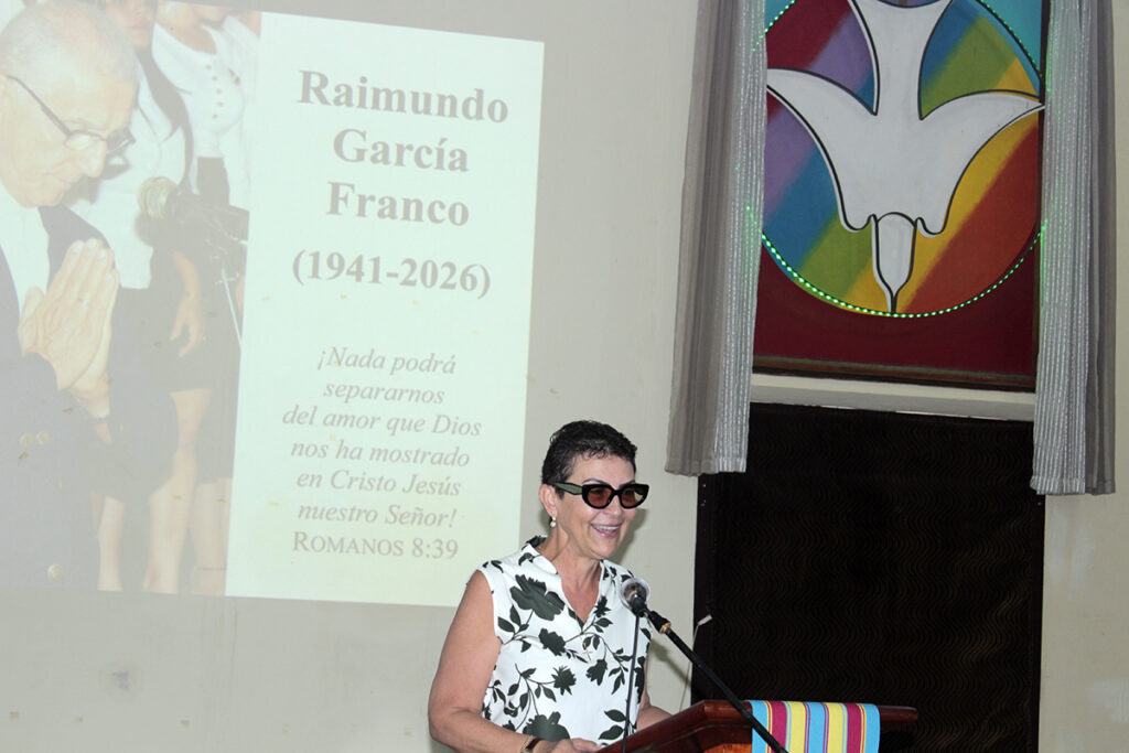 Rita María García Morris, directora ejecutiva del CCRD-Cuba e hija del Reverendo Raimundo García Franco habla sobre su padre